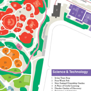 Detail of the sketch map