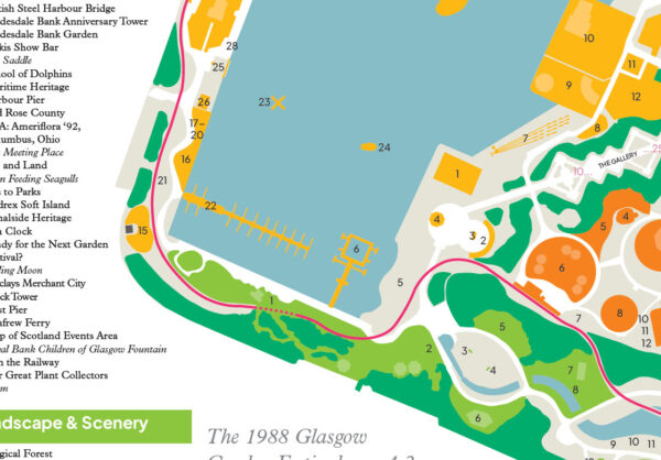 Detail of the sketch map